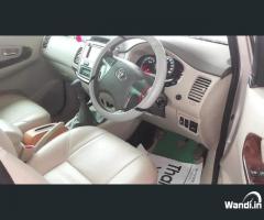 OLX USED CAR Toyota innova V Full option  Chirayinkeezh