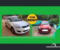 Rent car: Maruti Swift- White/Red- minimum 10 days